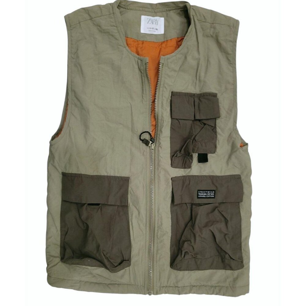 Zara Lightweight Y2k Vintage Puffer Vest